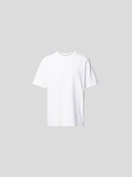Oversized T-Shirt aus Bio-Baumwolle von Ampère Weiß - 33