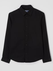 Hemd aus Twill von Jack & Jones Grau / Schwarz - 4