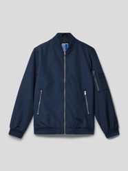 Bomberjacke mit Reißverschluss Modell 'RUSH' von Jack & Jones Blau / Türkis - 35