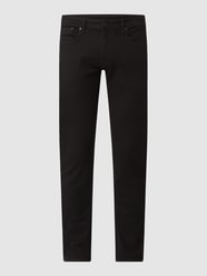 Tapered fit jeans met stretch, model 'Stanley' van Pepe Jeans Zwart - 22