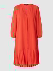Kleid aus Chiffon  von comma Rot - 34
