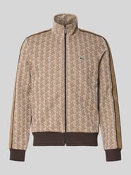 Bluza rozpinana o kroju regular fit z dodatkiem bawełny od Lacoste - 30