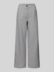 Wide Leg Stoffhose mit Leinen-Anteil Modell 'EMILY' von Cph Muse - 17