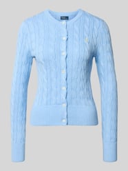Kardigan rozpinany o kroju regular fit z czystej bawełny od Polo Ralph Lauren - 36