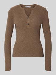 Longlseeve in Strick-Optik von MYON Beige - 32