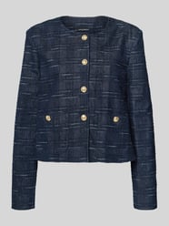 Blazer mit Strukturmuster von Emporio Armani - 48