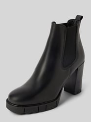 Chelsea Boots aus Leder-Mix von Tamaris Schwarz - 33