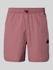 Regular Fit Shorts mit Label-Detail von ADIDAS SPORTSWEAR Pink - 14