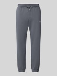 straight fit sweatpants van katoenmix model 'Kane' van JACK & JONES - 11