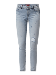 Jeansy o kroju skinny fit z dodatkiem lyocellu model ‘My Magic’ od Miss Sixty - 12