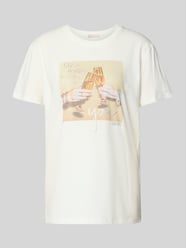 T-shirt met motiefprint van Liu Jo White - 10