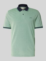 Regular Fit Poloshirt mit Label-Stitching Modell 'OXFORD' von Gant - 7