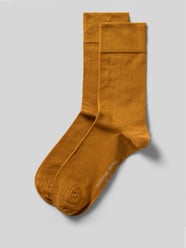 Socken mit Label-Print im 2er-Pack von Christian Berg Men Gold - 20