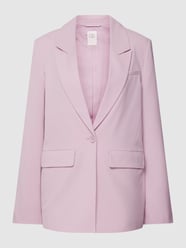 Blazer met klepzakken van QS by s.Oliver Paars - 5