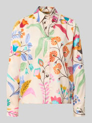 regular fit overhemdblouse van puur katoen van Milano Italy - 43
