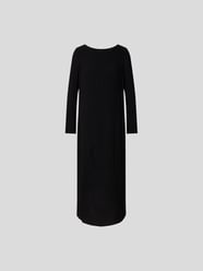 Maxikleid mit Rundhalsausschnitt von Harris Wharf London Schwarz - 7