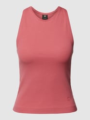 Tanktop met labeldetail van G-Star Raw Roze - 43