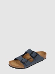 Sandalen aus Birko-Flor® Modell 'Arizona' von Birkenstock Blau - 42