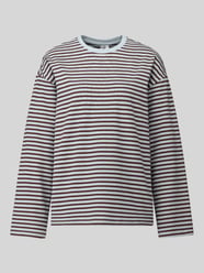 relaxed fit shirt met lange mouwen van katoenmix model 'ADIE' van PIECES - 39