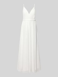 Abendkleid mit Raffungen und tiefem V-Ausschnitt von Mascara - 20