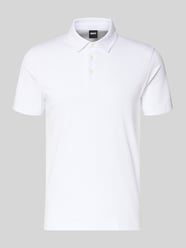 Koszulka polo z napisem z logo od BOSS - 36