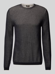 Gebreide pullover met ronde hals, model 'Basti' van Cinque - 8