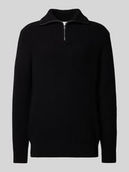 Gebreide pullover met ribboorden, model 'LAND' van SELECTED HOMME - 34