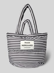 Handtasche mit Steppnähten und Label-Detail von MADS NØRGAARD - 45