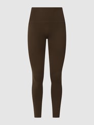 Korte legging met stretch van Saisei Groen - 15