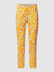 Hose mit Allover-Muster Modell 'COLLECTIONS' von Marc Cain Orange - 23