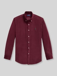 Custom Fit Freizeithemd aus reiner Baumwolle von Polo Ralph Lauren Bordeaux - 37