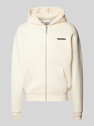 Essentials Logo Zip Hoodie von REVIEW Beige - 39