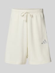 Shorts mit Strukturmuster und Label-Stitching von ADIDAS SPORTSWEAR - 29