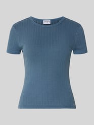 T-Shirt in Pointelle-Strick mit Rundhalsausschnitt von Jake*s Casual - 6