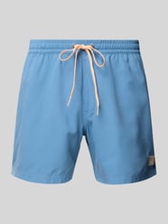 Badehose mit Label-Detail und elastischem Bund von Quiksilver - 30