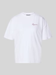 Oversized T-Shirt mit Label-Print von PEGADOR - 4