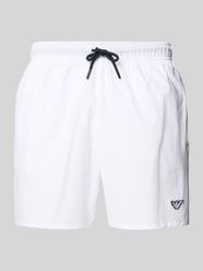 Straight Fit Badeshorts mit Logo-Detail von Emporio Armani - 21