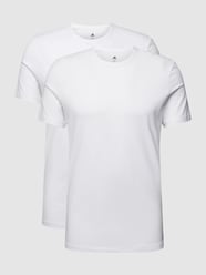 T-shirt z bawełną od ADIDAS SPORTSWEAR Biały - 29