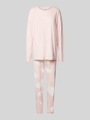 Pyjama met extra brede schouders van Mey Roze - 24