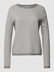 Sweter z dzianiny z fakturowanym wzorem od Tom Tailor - 48