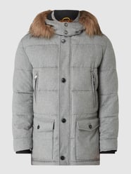 Parka mit Kaschmir-Anteil  von bugatti Grau / Schwarz - 15