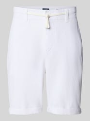 Regular Fit Leinenshorts mit Tunnelzug von MCNEAL - 15