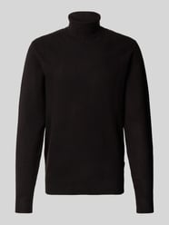 Sweter z dzianiny z golfem model ‘HEINE’ od Casual Friday - 25