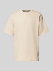 T-Shirt mit Label-Stitching von KARL KANI Beige - 9