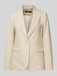 Blazer mit Reverskragen Modell 'QUITO' von Weekend Max Mara Beige - 34