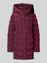 Regular Fit Steppmantel mit Kapuze von Tom Tailor Bordeaux - 27