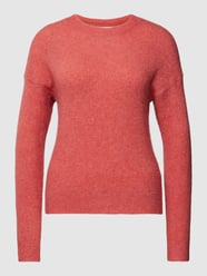 Strickpullover mit Rundhalsausschnitt Modell 'Festina hope' von MOSS COPENHAGEN Rot - 39