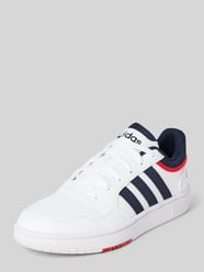 Sneaker mit Label-Details Modell 'HOOPS' von ADIDAS SPORTSWEAR Weiß - 33