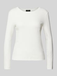 Longsleeve mit Rundhalsausschnitt von Marc Cain Beige - 14