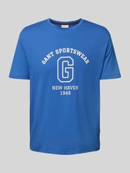 T-shirt z nadrukiem z logo od Gant - 45